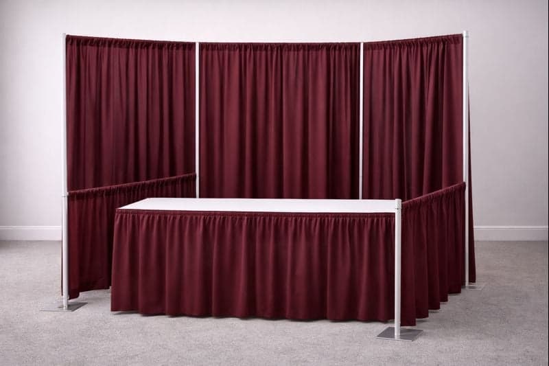 Exhibit Booth Pipe and Drape