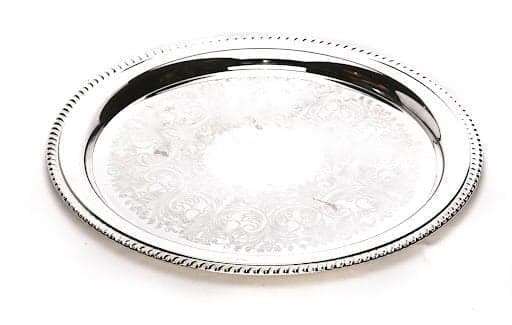 16 Round - Silver Tray