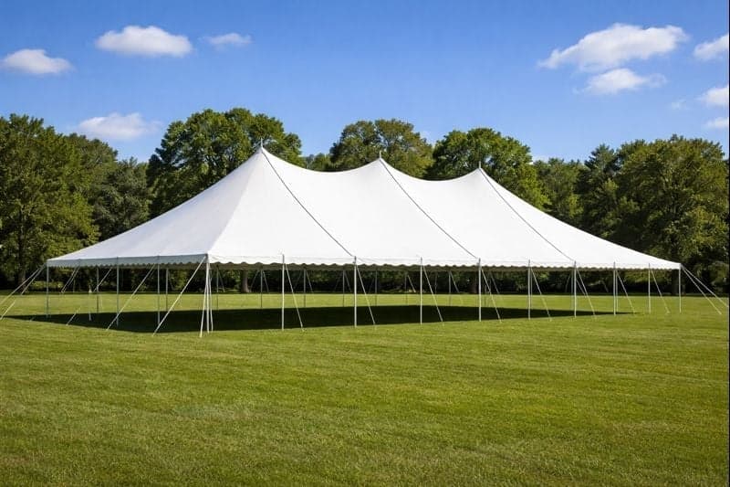 60’ x 90’ Pole Tent (Seats 540)