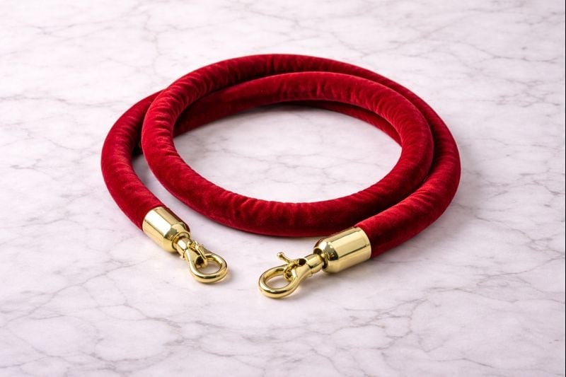 Velvet Red Rope (6')